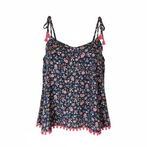 Hayden Los Angeles Women's Tank Top Floral Print Multicolored Size 2XL